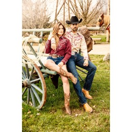 Stars & Stripes - Camden Men's Western Shirt