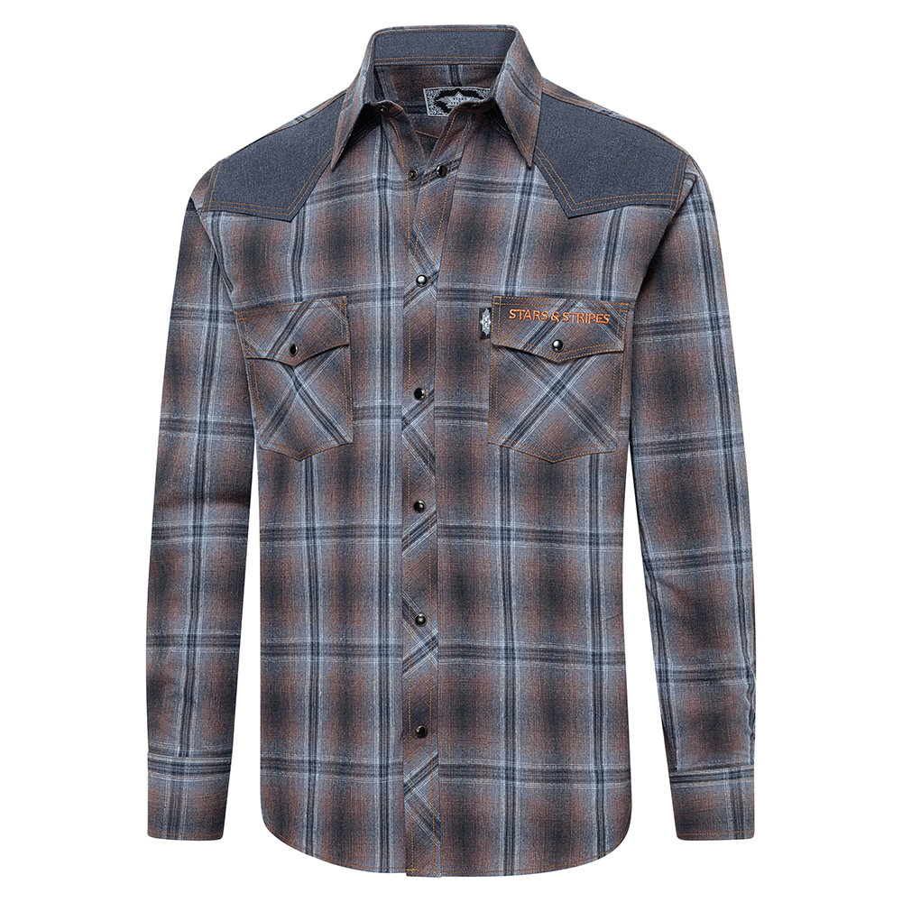 Stars & Stripes - Conway Men's Western Shirt