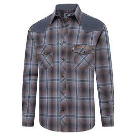 Stars & Stripes - Conway Men's Western Shirt