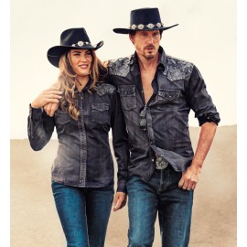 Stars & Stripes - Fred Men's Western Shirt