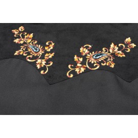 Stars & Stripes - Hogan Black Men's Western Shirt