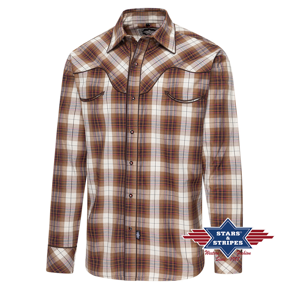 Stars & Stripes - Isaac Men's Western Shirt
