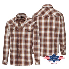 Stars & Stripes - Isaac Men's Western Shirt
