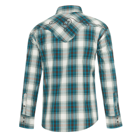 Stars & Stripes - Jeff Blue Men's Western Shirt