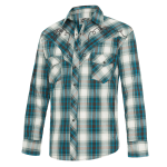 Stars & Stripes - Jeff Blue Men's Western Shirt