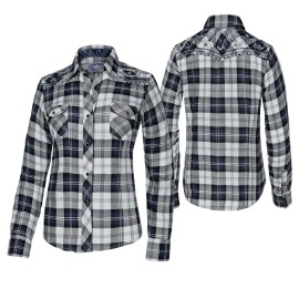 Stars & Stripes - Pasadena Blue Women's Western Shirt