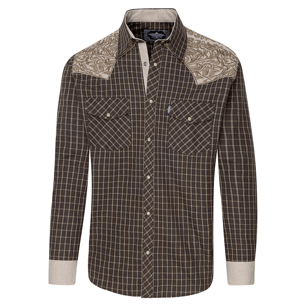 Stars & Stripes - Roger Beige Men's Shirt