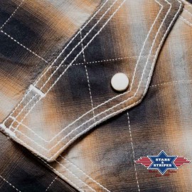 Stars & Stripes - Tanner Men's Western Shirt