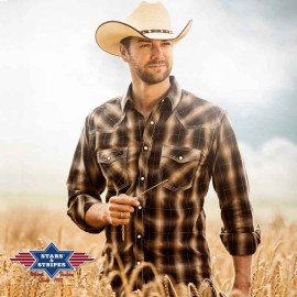Stars & Stripes - Tanner Men's Western Shirt