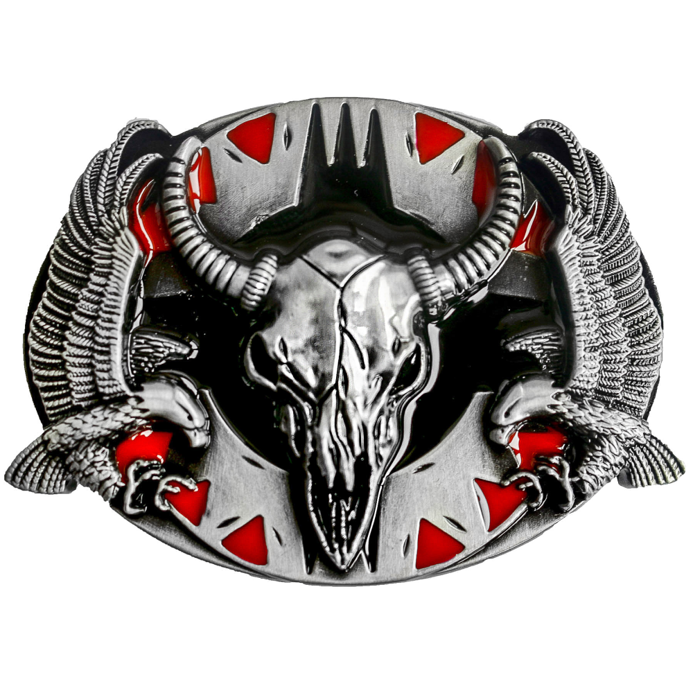 Belt Buckle - Steer and Eagles