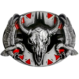 Belt Buckle - Steer and Eagles