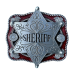 Belt Buckle - Sheriff Star