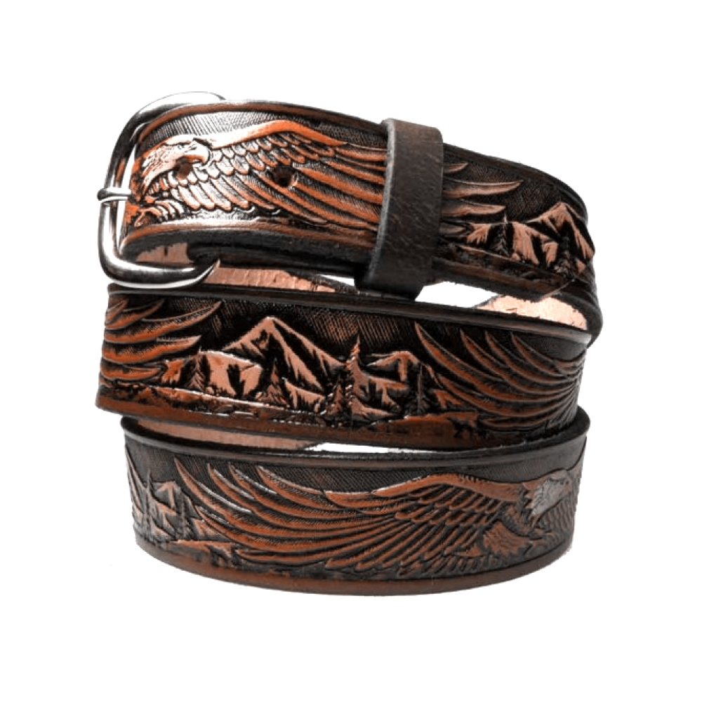 Leather Belt - Flying Eagle
