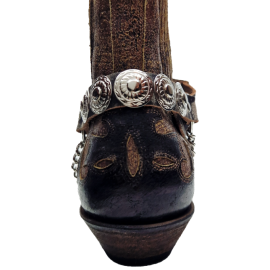 Boot Straps - Concho Stress Brown