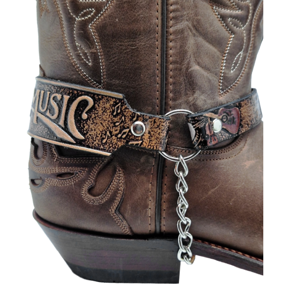 Boot Straps - Country Music Leather