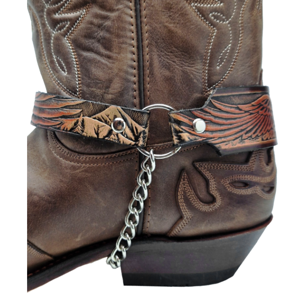 Boot Straps - Flying Eagle Leather