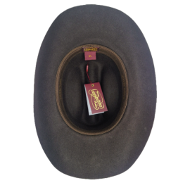 Wool Felt Western Brown Hat