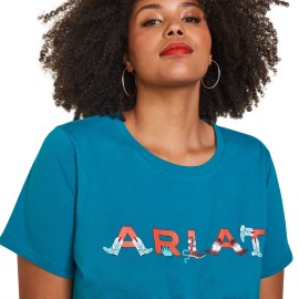 Ariat REAL Boot Kickin' Logo Tee