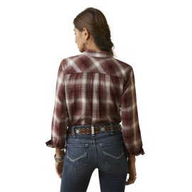 Ariat REAL Billie Jean Hearth Plaid Shirt