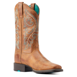 Ariat - Round Up Back Zip Western Boot