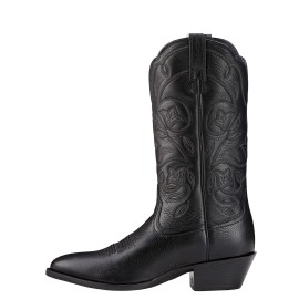 Ariat - Heritage R Toe Black Deertan