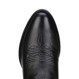 Ariat - Heritage R Toe Black Deertan