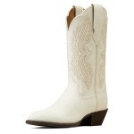 Ariat - Heritage R Toe White StretchFit Western Boot