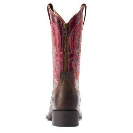 Ariat - Round Up Back Zip Western Boot