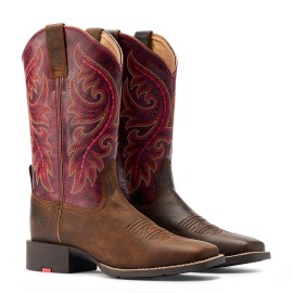 Ariat - Round Up Back Zip Western Boot
