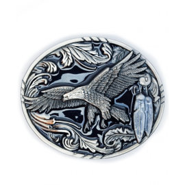 Belt Buckle - Flying Eagle Feather
