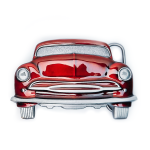 Belt Buckle -  Red Car