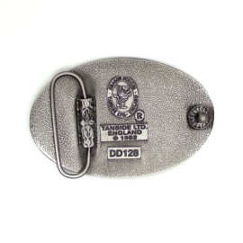 Belt Buckle - Elvis White And Red