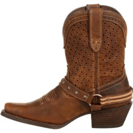 Durango - Crush™ Women's Brown Ventilated Ankle Western Boot