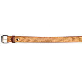 Leather Belt - Weave Pattern