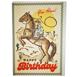 Birthday Card - Cowboy
