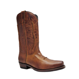 Mayura 007 Cowboy Biker Boot Castano