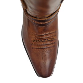 Mayura 007 Cowboy Biker Boot Castano