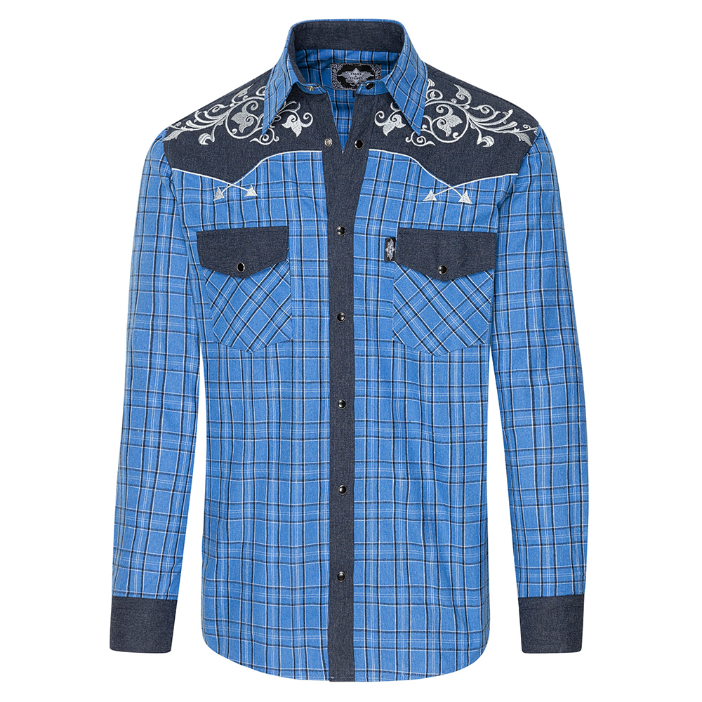 Stars & Stripes - Finley Men's Western Shirt