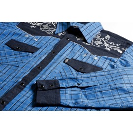 Stars & Stripes - Finley Men's Western Shirt