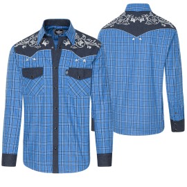 Stars & Stripes - Finley Men's Western Shirt