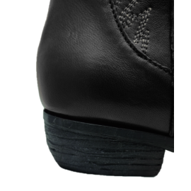 Zoe - Buffalo Ankle Black