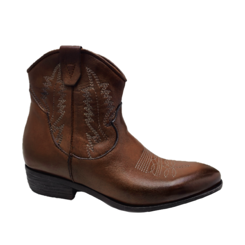 Zoe - Buffalo Ankle Brown