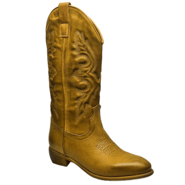Zoe - Bufalo Cam Ambra Mustard