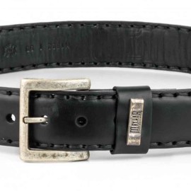 Mayura 1322S Snakeskin Python Belt Black