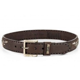 Mayura 1322S Snakeskin Python Belt Brown