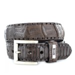 Mayura 214 Crocodile/Python Belt Castana