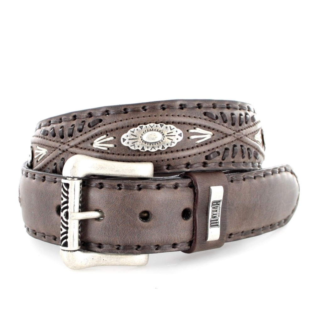 Mayura 338 Bovine Belt Brown Castano