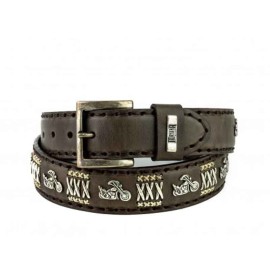 Mayura 658 Biker Belt Brown