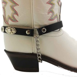 Boot Straps - Oval Black