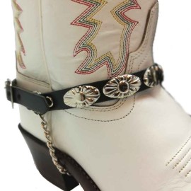 Boot Straps - Oval Black